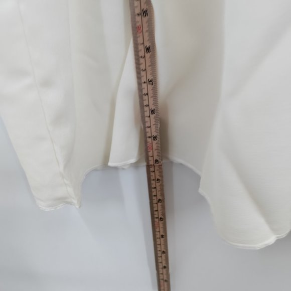 Forever 21 Sweetheart Tie-Strap Midi Dress Cream, Medium - Picture 9 of 12